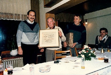 Josef Impekoven wird Ehrenmitglied